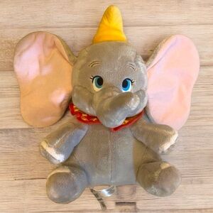 DISNEY Dumbo Plush Stuffed Animal - Super Soft, Circus Outfit, Collectible Toy